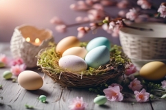 Easter, Holy Easter, eggs, mockup Easter Product Image 1
