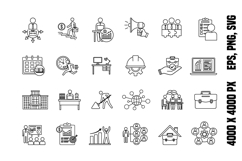 Icon Set Work Product Image 1