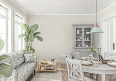 Wall mockup - Wallpaper mockup - Scandinavian room scene Product Image 8