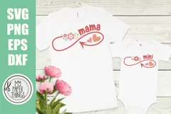 Mommy and me svg Bundle | Mama and mini svg Bundle - Free Design of The Week Product Image 15