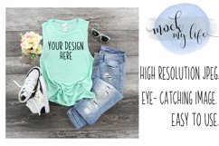 Bella Canvas Mockup / Shirt Mock up / Muscle Tank Top Mockup Product Image 1