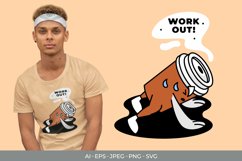 Cute Coffee Cup for T-Shirt Design Product Image 1
