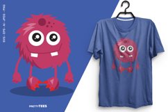 Little Monster T-Shirt Design |Sublimation T-Shirt Product Image 1