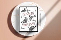 Banner Stamp Effect Procreate Brush Product Image 1