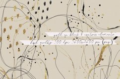 Ink & Abstract Glitter Shapes Product Image 6