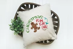 Christmas is in the Air SVG File - Christmas SVG Cut File Product Image 7