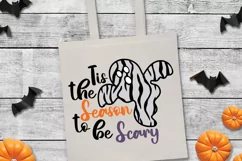 Tis the Season to be Scary SVG Cut File | Halloween SVG File Product Image 4