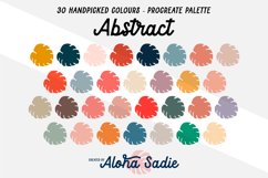 Abstract Procreate Colour Palette Swatch Product Image 1