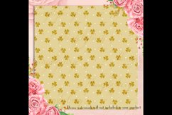 100 Seamless Clover Leaf St Patrick&#039;s day Digital Papers Product Image 2