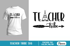 Teacher Svg | Teacher Tribe Svg | Teacher Clip Art | School Product Image 1