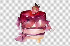 Dessert Love story Watercolor png Product Image 6