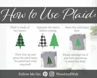 Joy To The World Plaid SVG |Christmas Cut File Product Image 3
