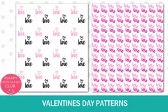 Valentines Day Quotes I Valentine Cards i Valentine Patterns Product Image 6