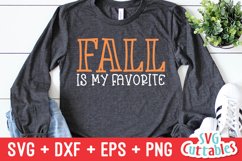 Fall SVG | Fall Is My Favorite | Shirt Design Product Image 1