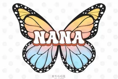 Nana Sublimation design | NanaPNG | Daisies PNG | Vintage Product Image 1