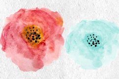 Watercolor Summer Flowers Product Image 3