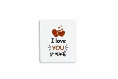 I Love You Svg, Valentine Day Svg, Love Svg, Hearts svg Product Image 2