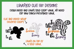 Tis the Season to be Scary SVG Cut File | Halloween SVG File Product Image 6