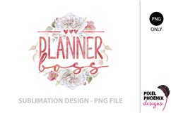 Sublimation design, Sublimation file, Planner Sublimation Product Image 2