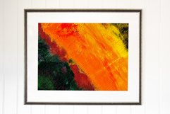 Set of 4 images. Abstract art background. Acrylic painting Product Image 2