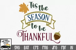 Season to be Thankful SVG Cut File - Fall Farmhouse SVG Product Image 7