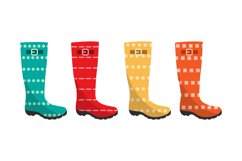 Wellington Boots Illustrations Product Image 1