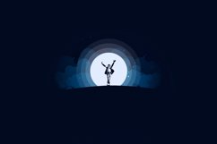 Moonlight vector Illustration. Product Image 5