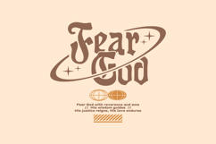 Retro Christian Urban Typography T-shirt Design Bundle Product Image 4