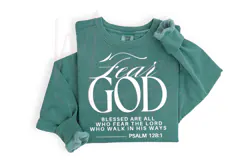 Fear the Lord SVG, Psalm 128:1 SVG, Blessed Are All Who Fear Product Image 3