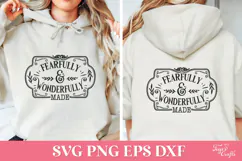 Fearfully and Wonderfully Made SVG Cut File Product Image 3