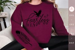 Motivational Sleeve SVG Bundle,Positive Message Apparel SVG Product Image 3