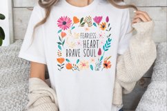Fearless Heart Brave Soul Sublimation PNG Product Image 3