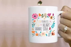 Fearless Heart Brave Soul Sublimation PNG Product Image 2