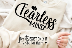Fearless Mind SVG Design Product Image 3