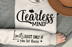 Fearless Mind SVG Design Product Image 2