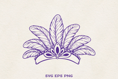 Mardi Gras SVG BUNDLE| Decorative Carnival Clipart. Product Image 10