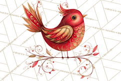 Whimsical Bird Doodle Clipart Colorful Cute PNG Product Image 4
