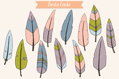 Hand Drawn Colored Feathers | Bird, Tattoo, Boho Aztec Decor Product Image 5