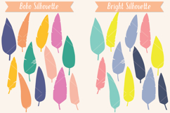 Hand Drawn Colored Feathers | Bird, Tattoo, Boho Aztec Decor Product Image 6