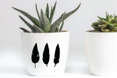 Hand Drawn Feathers | Bird Feathers Tattoo, Boho Aztec Decor Product Image 9