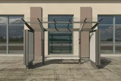 Bus Stop with 2 Signage Mockup Product Image 2