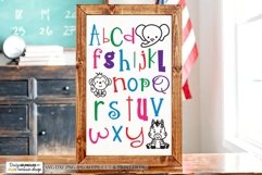 Alphabet Board SVG | Kid's Design Product Image 1