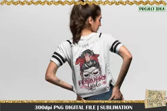 February Girl PNG Design. 300dpi PNG Digital File for sublimation, iron-on transfer, DTG printing or other print projects.