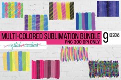Sublimation Brushstrokes Background Bundle Product Image 1