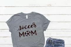 Soccer mom SVG | Handlettered Sports mom SVG file Product Image 2