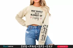 Feel The Warmth Of Change Sleeve SVG, Positive SVG Design Product Image 1