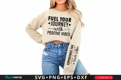 Feel The Warmth Of Sleeve SVG, Positive SVG Design Product Image 1