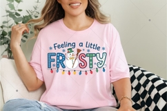 Feelin' a little frosty PNG, Merry Christmas png, Cute Product Image 5