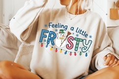 Feelin' a little frosty PNG, Merry Christmas png, Cute Product Image 6