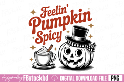 Feelin Pumpkin Spicy Pumpkin Spice PNG Product Image 1